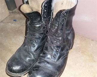 Vintage Military Outerwear, Combat Boots