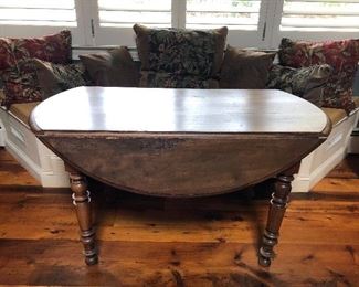 American drop leaf table