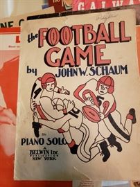 Some of the neatest old sheet music I have seen