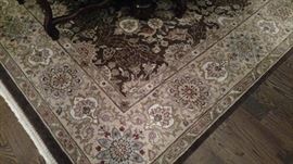 Large area rugs throughout home!