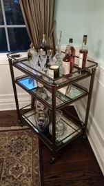 Alcohol or tea cart
