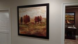 Artwork throughout home