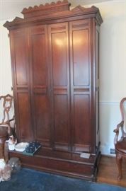 Unusual antique Wardrobe