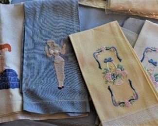 1940s Hand Made Guest Towels