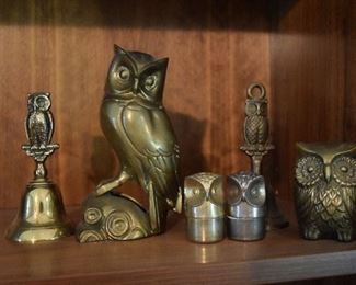 Brass Owl Collection
