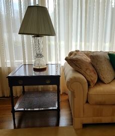 Heckman End Table Mahogany