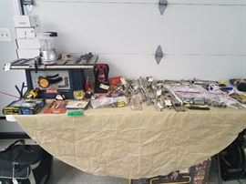 Small Bench Saw and Misc Tools