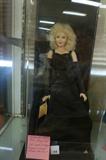 Linda Lee Sutton 2002 Fancy Feet. 20" tall, full skirted black gown, long gloves, blond hair in her own display case. W COA and original receipt of $1200.00
