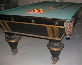 Vintage Brunswick Billards table