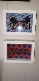 framed bow ties