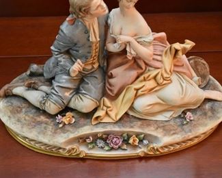 Antique German Porcelain Figurine (Highly Detailed)