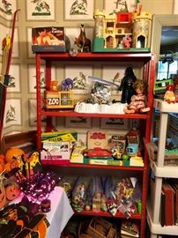 Children's toys 1960's-1980's.