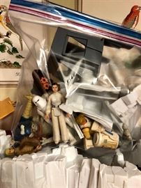 1970's Star Wars figures and collectibles.