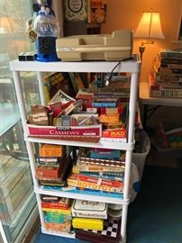 Board games and puzzles!