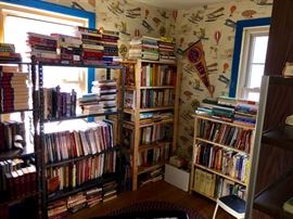 Bedroom FULL of books!