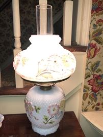 Beautiful antique lamp.