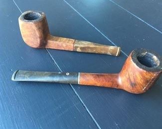 Vintage smoking pipes