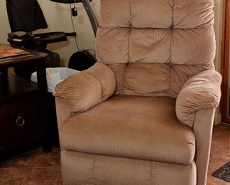 ANOTHER LA-Z-BOY RECLINER AND MORE EXERCISE EQUIPMENT.