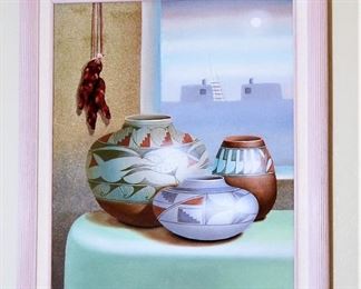 COLORFUL TRIBAL POTTERY FOR SALE.