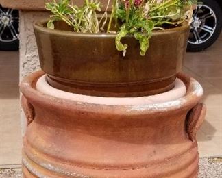 OUTDOOR CLAY POTS