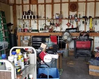 Lots of tools and garage items!