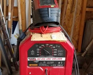 Welder for sale too.
