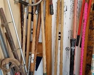Outdoor tools for sale.