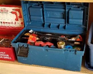 Tools and tools boxes of all sizes for sale.