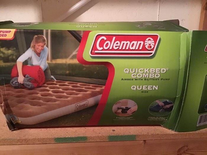 Coleman Quickbed Combo Queen air bed mattress https://ctbids.com/#!/description/share/143283