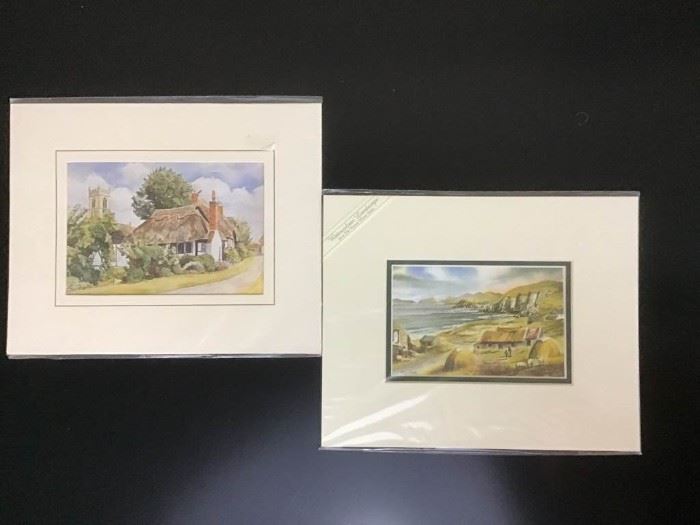 A pair of European landscape watercolor paintings https://ctbids.com/#!/description/share/143319