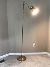 Brass Floor Lamp https://ctbids.com/#!/description/share/143352