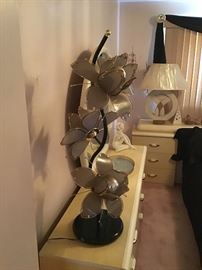 Vintage Flower/Tulup lamp