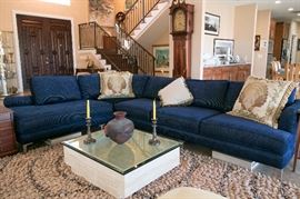 Italian contemporary Carter sofa.