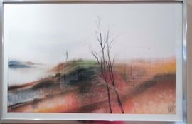 Meredith. Original watercolor.