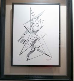 Sydney Wallace. Lithograph.