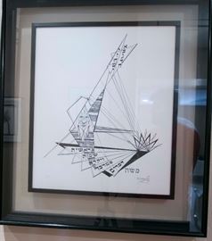 Sydney Wallace. Lithograph.