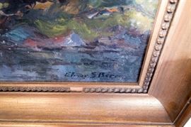 Elmar S. Beree. "Montana beauty Yellowstone river 1941".