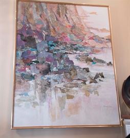 Florence Brown Eden. Oil.