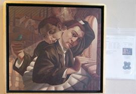 Edward Povey. "Before". Original oil and linen.