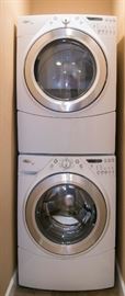 Whirlpool duet washer and dryer.