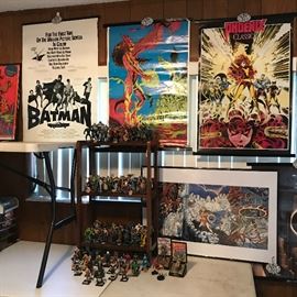 1970’s Posters; Batman DC Comics Avengers 