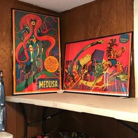 Vintage Medusa Fantastic Four posters 
Signed and in Superb condition 