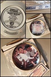 Mickey Mantle Collector Plate 