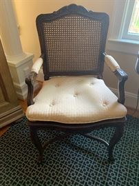 Vintage French Country Bergere Chair