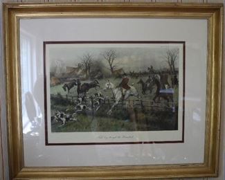 Equestrian print