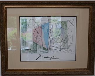 Picasso Limited ed. offset lithograph