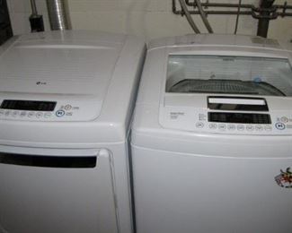 Less than a couple years old, with manuals - clean gently used pair of LG Washer / Dryer combo - pair price = $750.00 retail was $1600.00  