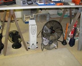 More fans, oil  heaters 
