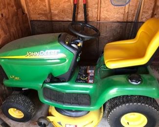 John Deere riding mower. Has not been used for 2 years, however has been serviced by JD every year. Excellent shape! 267 hours