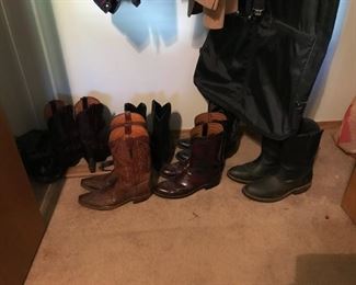 Mens Cowboy Boots Size 11